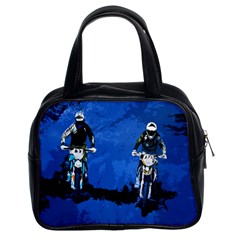 Motorsport  Classic Handbags (2 Sides) by Valentinaart