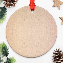 Pastel Colors Glitter Pattern Ornament (round) by paulaoliveiradesign