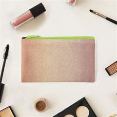 Pastel Colors Glitter Pattern Cosmetic Bag (xs) by paulaoliveiradesign