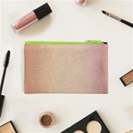 Pastel colors Glitter Pattern Cosmetic Bag (XS) Back