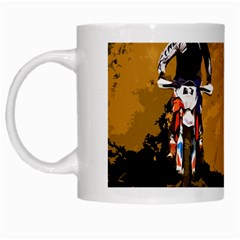 Motorsport  White Mugs by Valentinaart