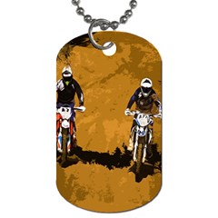 Motorsport  Dog Tag (one Side) by Valentinaart