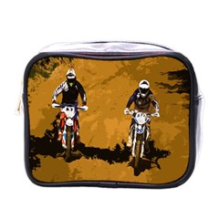 Motorsport  Mini Toiletries Bags by Valentinaart