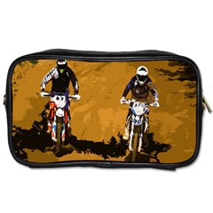 Motorsport  Toiletries Bags by Valentinaart