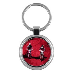 Motorsport  Key Chains (round)  by Valentinaart