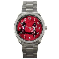 Motorsport  Sport Metal Watch by Valentinaart