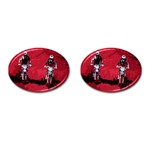 Motorsport  Cufflinks (Oval) Front(Pair)