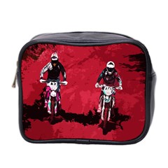 Motorsport  Mini Toiletries Bag 2-side by Valentinaart