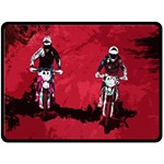 Motorsport  Double Sided Fleece Blanket (Large)  80 x60  Blanket Back