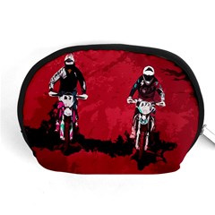 Motorsport  Accessory Pouches (medium)  by Valentinaart