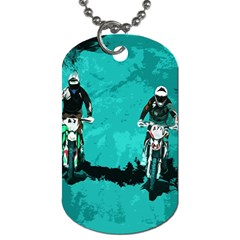 Motorsport  Dog Tag (two Sides) by Valentinaart