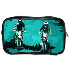 Motorsport  Toiletries Bags by Valentinaart