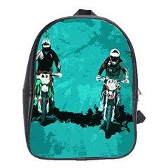 Motorsport  School Bags (xl)  by Valentinaart