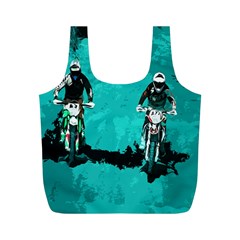 Motorsport  Full Print Recycle Bags (m)  by Valentinaart