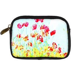 Poppy Field Digital Camera Cases by Valentinaart