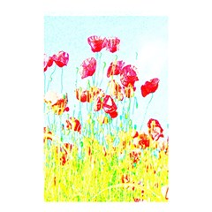 Poppy Field Shower Curtain 48  X 72  (small)  by Valentinaart