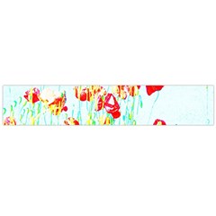 Poppy Field Flano Scarf (large) by Valentinaart