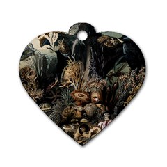 Underwater Dog Tag Heart (Two Sides)