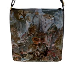 Underwater Flap Messenger Bag (l)  by Valentinaart