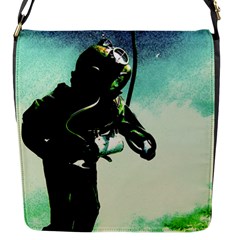 Underwater Flap Messenger Bag (s) by Valentinaart