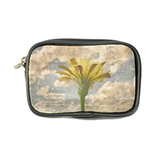 Shabby Chic Style Flower Over Blue Sky Photo  Coin Purse by dflcprints