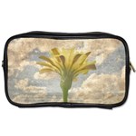 Shabby Chic Style Flower Over Blue Sky Photo  Toiletries Bags 2-Side Front