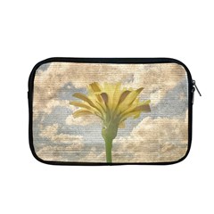 Shabby Chic Style Flower Over Blue Sky Photo  Apple Macbook Pro 13  Zipper Case by dflcprints