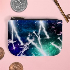 Thunder Mini Coin Purse by PattyVilleDesigns