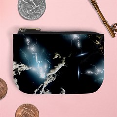 Thunder Mini Coin Purse by PattyVilleDesigns