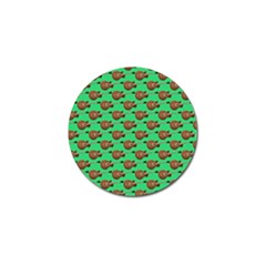 Guitars Pattern                             Golf Ball Marker (4 Pack) by LalyLauraFLM