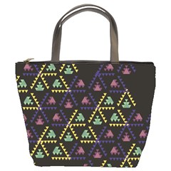 Triangle Shapes                         Bucket Bag by LalyLauraFLM