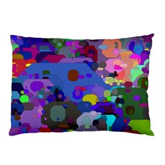 Big And Small Shapes                             Pillow Case by LalyLauraFLM