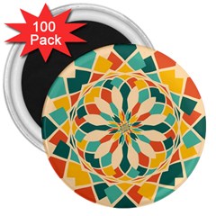 Summer Festival 3  Magnets (100 Pack) by linceazul