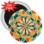 Summer Festival 3  Magnets (100 pack) Front