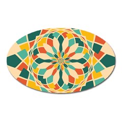 Summer Festival Oval Magnet by linceazul