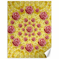 Roses And Fantasy Roses Canvas 12  X 16   by pepitasart