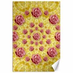 Roses And Fantasy Roses Canvas 20  X 30   by pepitasart