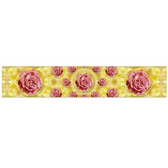 Roses And Fantasy Roses Flano Scarf (large) by pepitasart