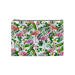 Flamingo Cosmetic Bag (medium) by PattyVilleDesigns