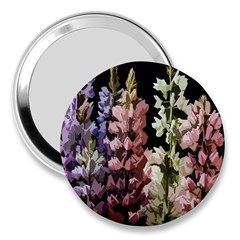 Flowers 3  Handbag Mirrors by Valentinaart