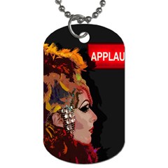 Transvestite Dog Tag (two Sides) by Valentinaart