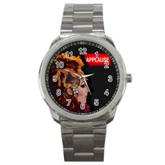 Transvestite Sport Metal Watch by Valentinaart