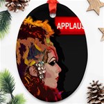 Transvestite Oval Ornament (Two Sides) Front