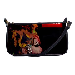 Transvestite Shoulder Clutch Bags by Valentinaart