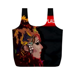 Transvestite Full Print Recycle Bags (m)  by Valentinaart