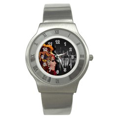 Transvestite Stainless Steel Watch by Valentinaart