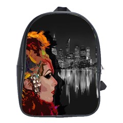 Transvestite School Bags(large)  by Valentinaart