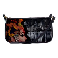 Transvestite Shoulder Clutch Bags by Valentinaart