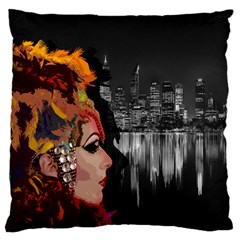 Transvestite Standard Flano Cushion Case (one Side) by Valentinaart