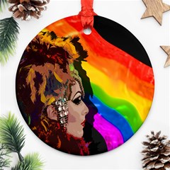 Transvestite Ornament (Round)